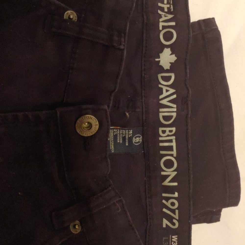Mens Slightly Used Buffalo Bill Bitton Black Size